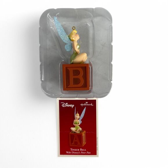 Hallmark Keepsake Ornament 2005 Tinker Bell Walt Disney Peter Pan Block DEFECT - Picture 4 of 7